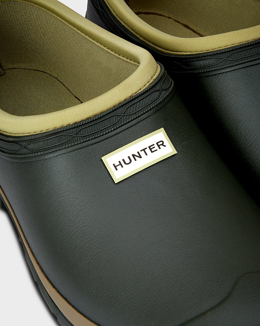 Tamancos Hunter Homem Verde Escuro Oliva - Gardener - 85QPRXTAD